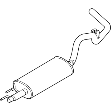 2021 Ford F-150 Exhaust Pipe - ML3Z-5230-B