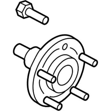 Ford 6L8Z-1109-BA Hub Assembly