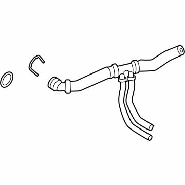 Ford ML3Z-8286-L Lower Hose