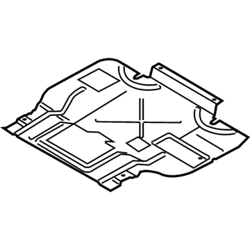 Ford FL3Z-5D032-E Splash Shield