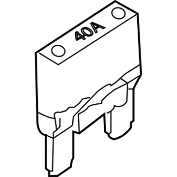 Lincoln E9TZ-14526-B Maxi Fuse