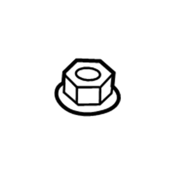 Ford -W520203-S442 Upper Support Nut