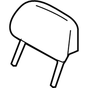 Lincoln 8L7Z-78611A08-CC Headrest