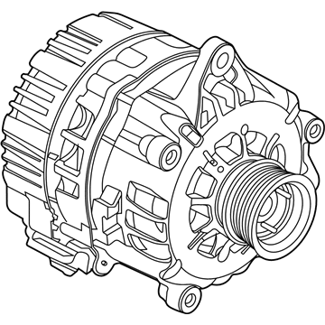 Ford Explorer Alternator - L1MZ-11A213-D