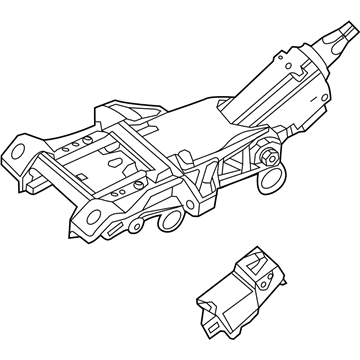 Ford Police Interceptor Utility Steering Column - GB5Z-3C529-G