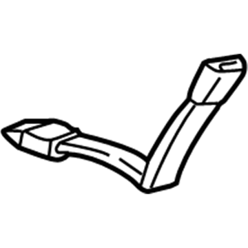 Ford 6C2Z-1660044-EA Buckle Assembly - Seat Belt