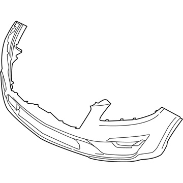 Lincoln MKC Bumper - KJ7Z-17D957-CAPTM