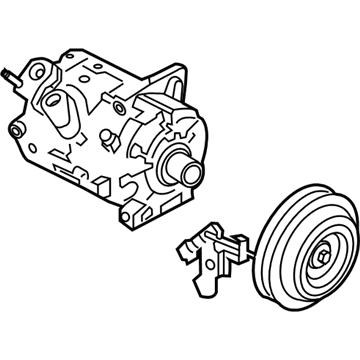 2020 Ford Police Interceptor Utility A/C Compressor - L1MZ-19703-F