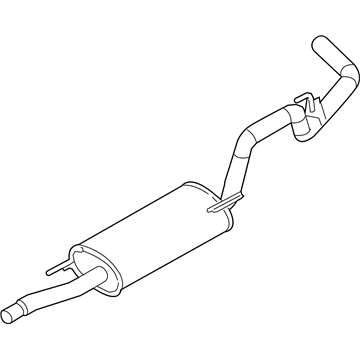 Ford BL3Z-5230-H Muffler