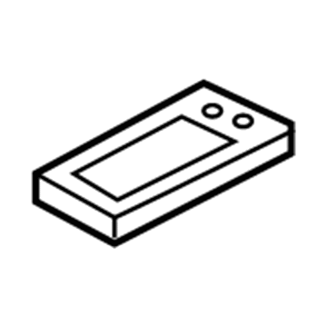 Mercury 6L2Z-18658-A Heater Core Seal