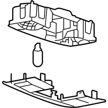 Lincoln 7L7Z-13776-EA Map Lamp