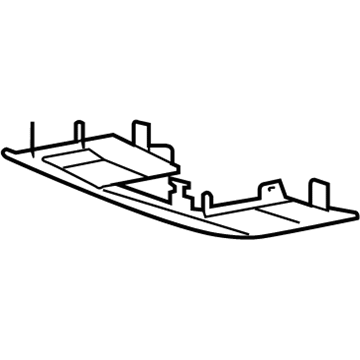 Lincoln 7L1Z-13783-DA Map Lamp Lens