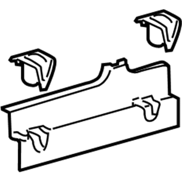 Ford CK4Z-61311A58-BC Center Molding