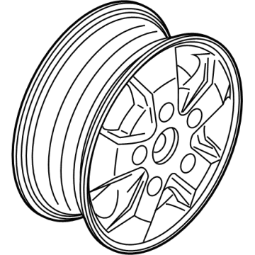 Ford CK4Z-1007-E Wheel Assembly