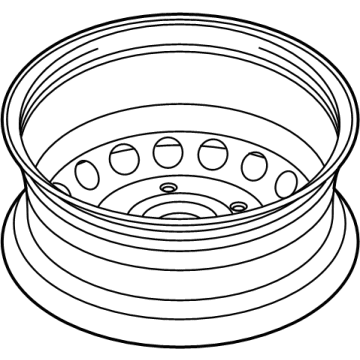 Ford CK4Z-1007-B Spare Wheel