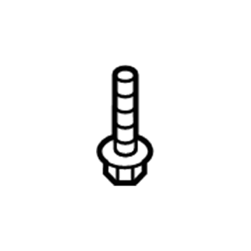 Ford -W716658-S437 Oil Outlet Tube Screw