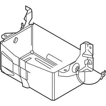 Ford 4C2Z-10769-AA Battery Tray