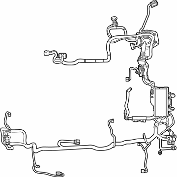 Ford Flex Battery Cable - HA8Z-14290-D