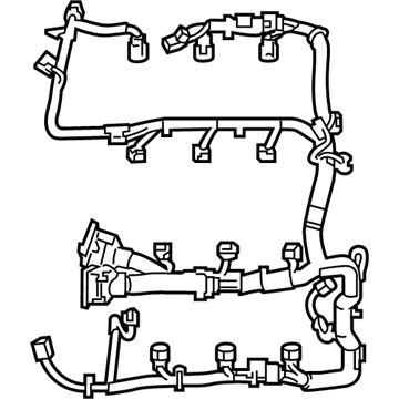 Ford BU5Z-12A581-DK Engine Harness