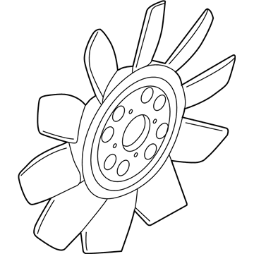 Lincoln 2C5Z-8600-AA Fan Blade