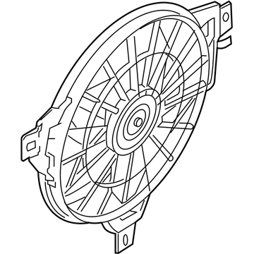 Lincoln 3C5Z-8C607-AA Auxiliary Fan