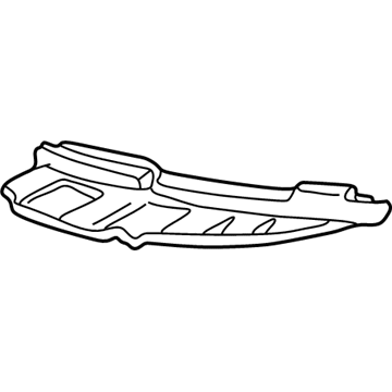 Mercury YF1Z-17C972-AB Bumper Cover Guide Bracket