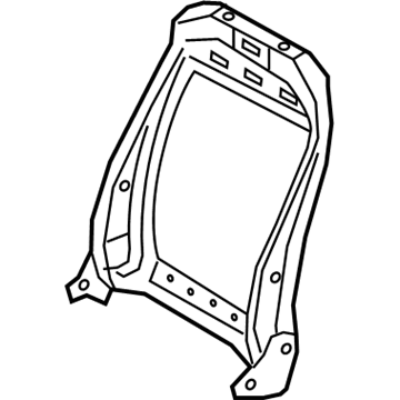 Ford L1MZ-5461019-A FRAME Assembly - SEAT