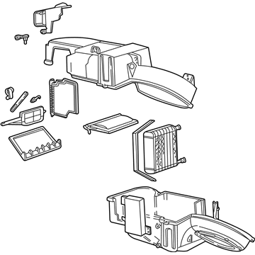 Mercury 1F1Z-19850-B Housing Assembly