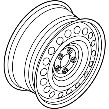 Ford Explorer Spare Wheel - LB5Z-1015-A