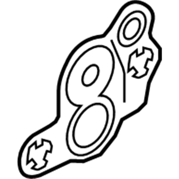 Ford 1S7Z-9D476-AA EGR Valve Gasket