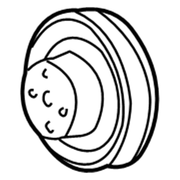 Ford XR3Z-8509-BA Pulley