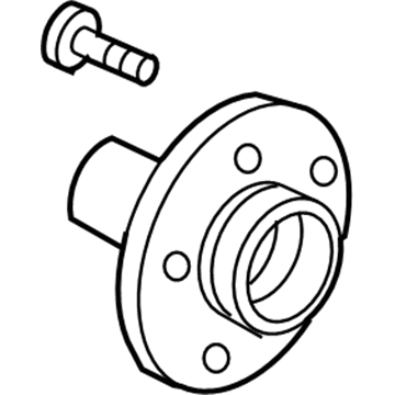 Mercury 8L8Z-1104-A Hub Assembly