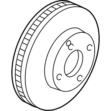 Mercury 2U2Z-1V125-GB Rotor