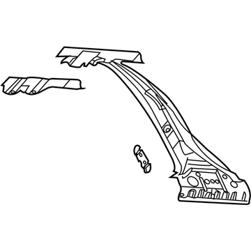 Ford AG1Z-5424382-A Center Pillar Reinforcement