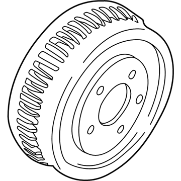 Mercury YF1Z-1V126-B Hub & Drum