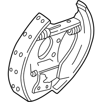 1992 Mercury Sable Parking Brake Shoe - 2U2Z-2V200-FARM