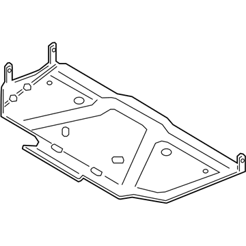 Ford HL3Z-7222-E Under Cover