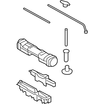 Lincoln 7L1Z-17080-B Jack Assembly