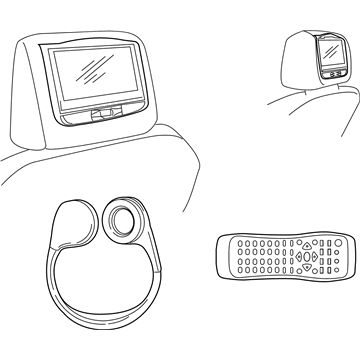 Ford VFL3Z-10E947-AA DVD Unit