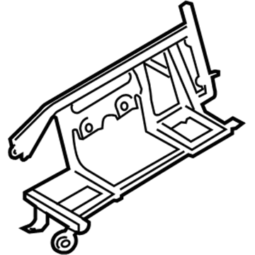 Ford DG9Z-10A666-A Support - Battery Tray