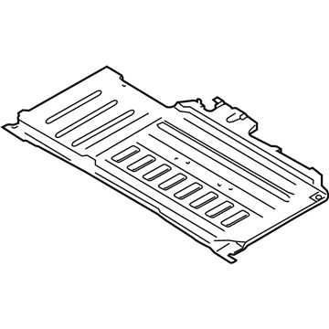 Ford Fusion Battery Tray - DG9Z-10732-D