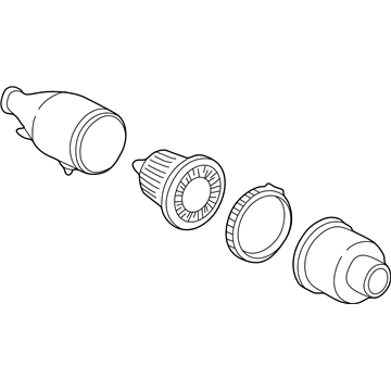 Ford 9C2Z-9600-B Air Cleaner Assembly