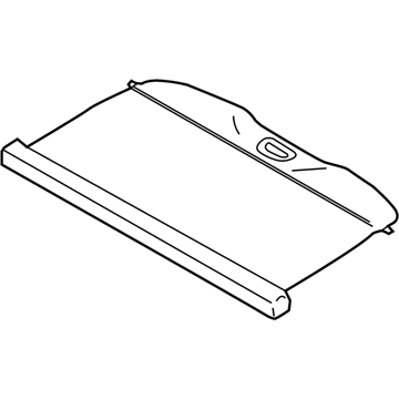 Ford DM5Z-5845440-AA Luggage Cover