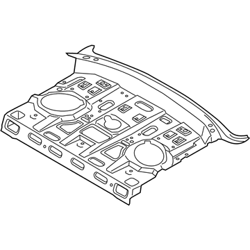 Ford KS7Z-5446506-A Package Tray