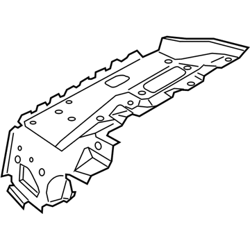 Ford KS7Z5427865A Reinforcement Panel