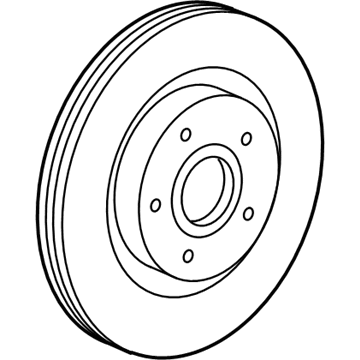 Ford 5U2Z-1V125-GD Rotor