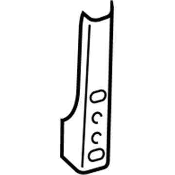 Lincoln XW1Z-16A601-AA Hinge Reinforcement