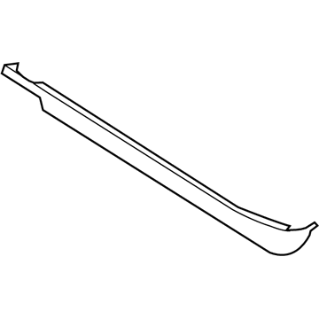 Ford FL3Z-1825596-A Weatherstrip - Door Glass Channel