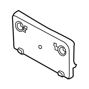 Ford FL7Z-17A385-AA Bracket - License Plate