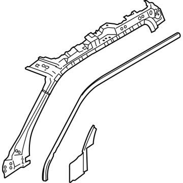 Ford HC3Z-2851186-A Windshield Pillar Reinforcement